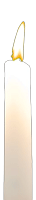 Hanukkah candle
