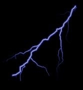 loud claps of thunder 7 times in a row.