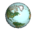 World spinning round and round