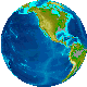 Click the spinning earth to read the news online